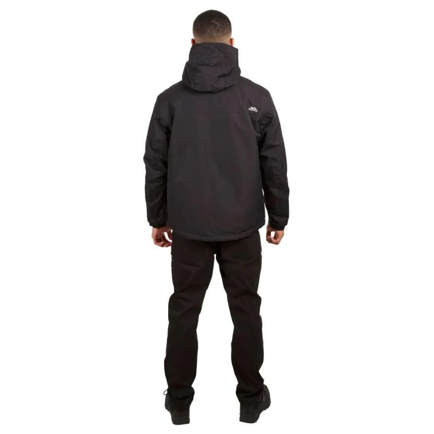 Trespass MAJKRAL20005 DONELLY - MALE JKT TP75 Black Erkek Outdoor Ceket