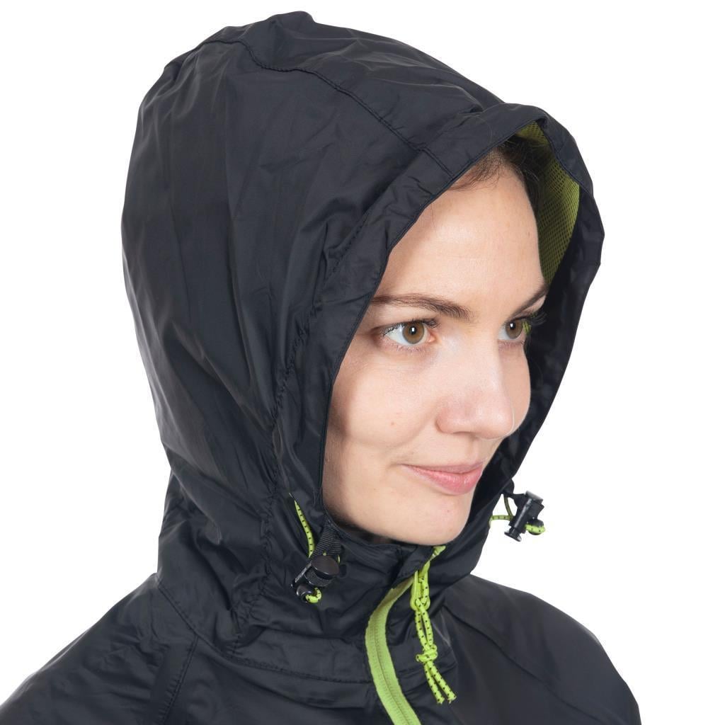 Trespass UAJKRATR0001 Qikpac X TP75 Black Erkek Yağmurluk