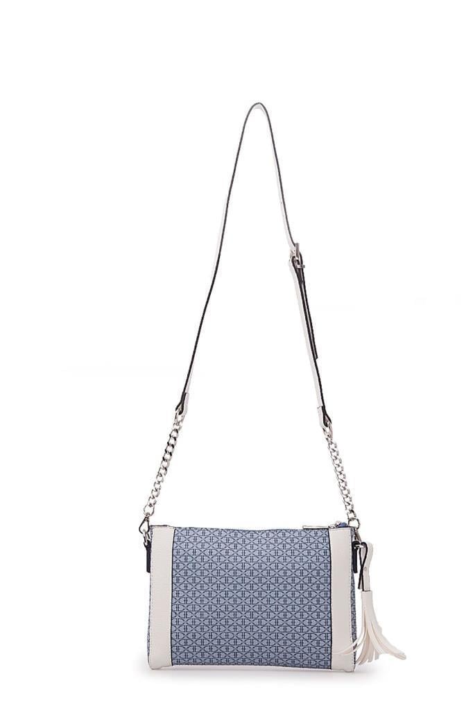 U.S Polo US19141 Mavi-Beyaz Kadın Çanta