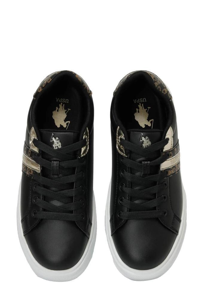U.S Polo Assn 101532448 Lesli 4fx Siyah  Kadın Spor Ayakkabı