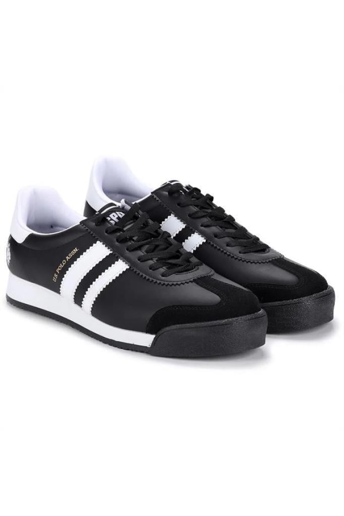 U.S.Polo 101328567 Sunday 3FX  Black Erkek Sneaker