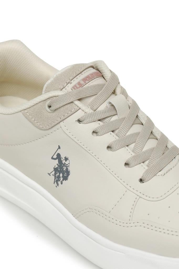 U.S.Polo Elta 3FX 101340901 Beige Kadın Spor Ayakkabı