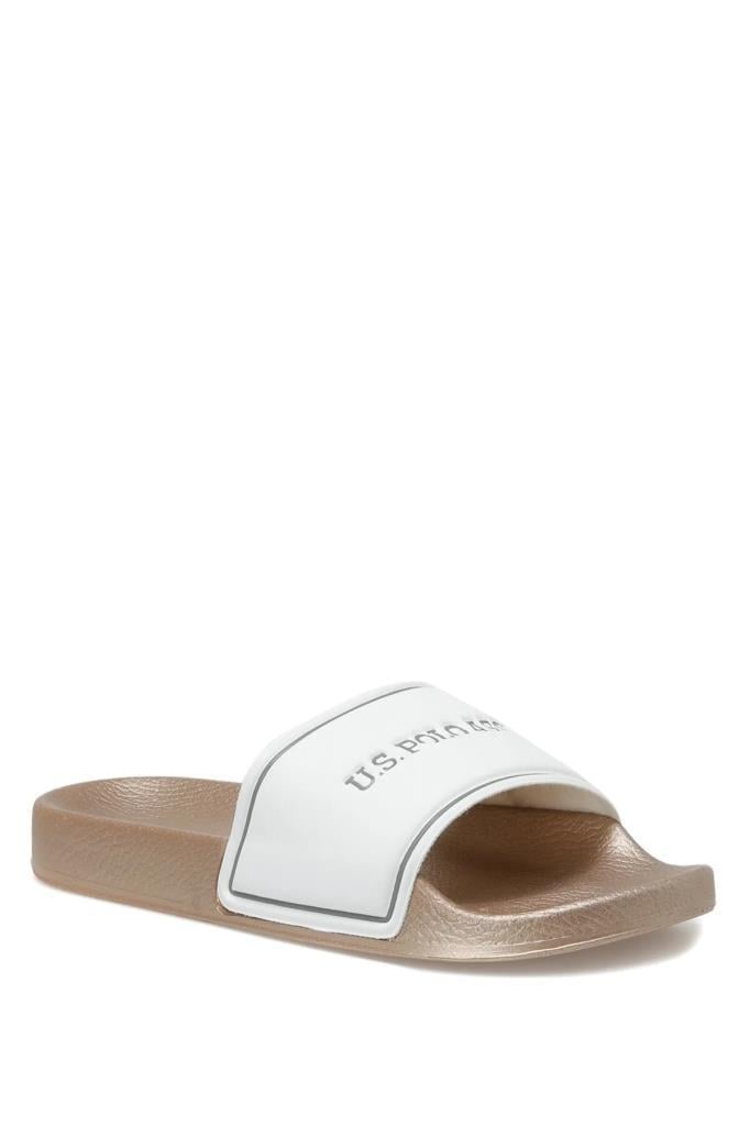 U.S. Polo AS00894505 Sonia 2 FX White Kadın Terlik