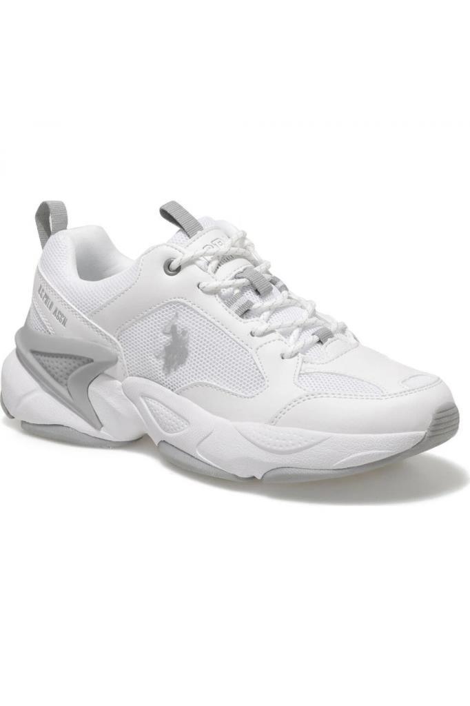 U.S.Polo Maybe 3FX 101338878 White Kadın Spor Ayakkabı