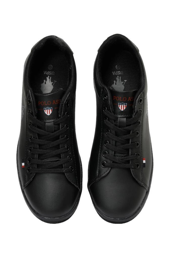 U.S.Polo Franco 3FX 101265956 Black-Black Erkek Spor Ayakkabı