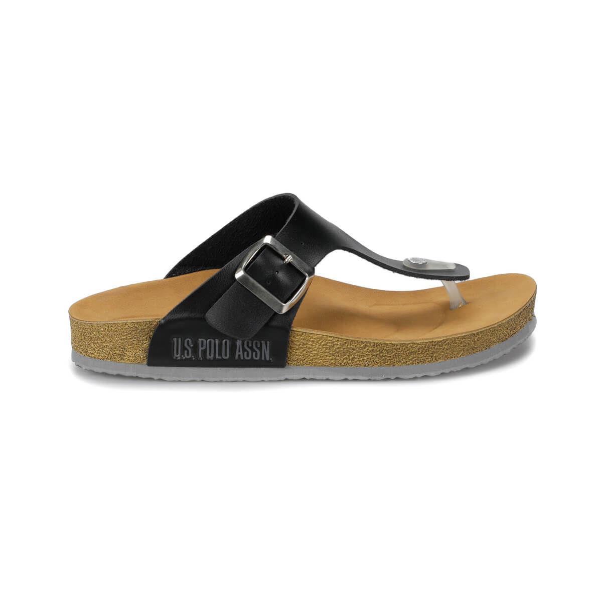 U.S.Polo Bite Black 100249680 Parmak arası Erkek Terlik