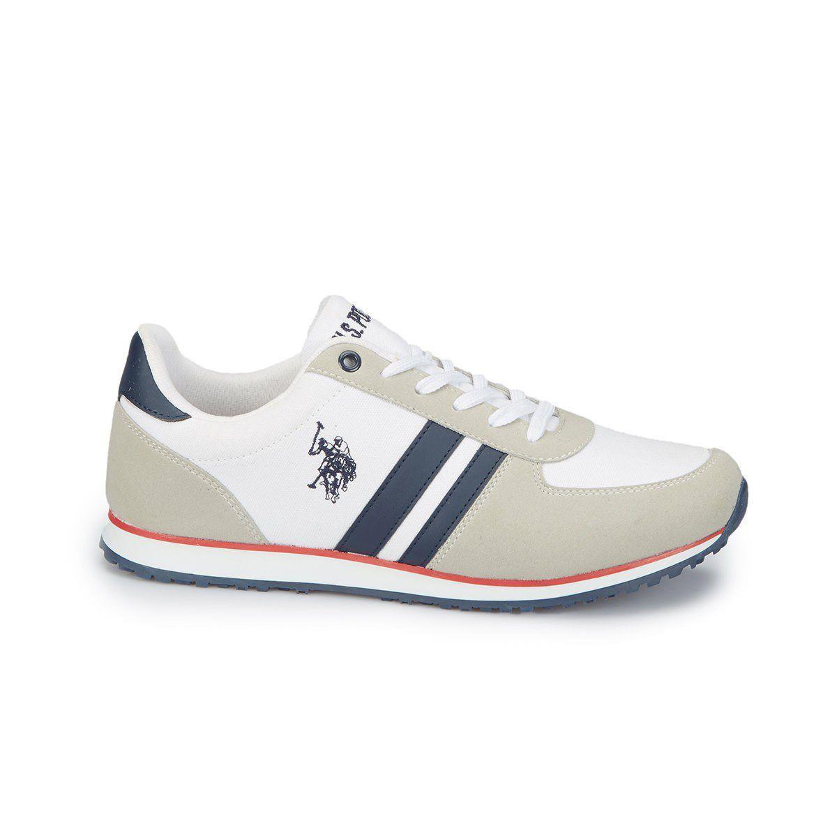 U.S.Polo 1002248390 Plus Beyaz Erkek Spor Ayakkabı