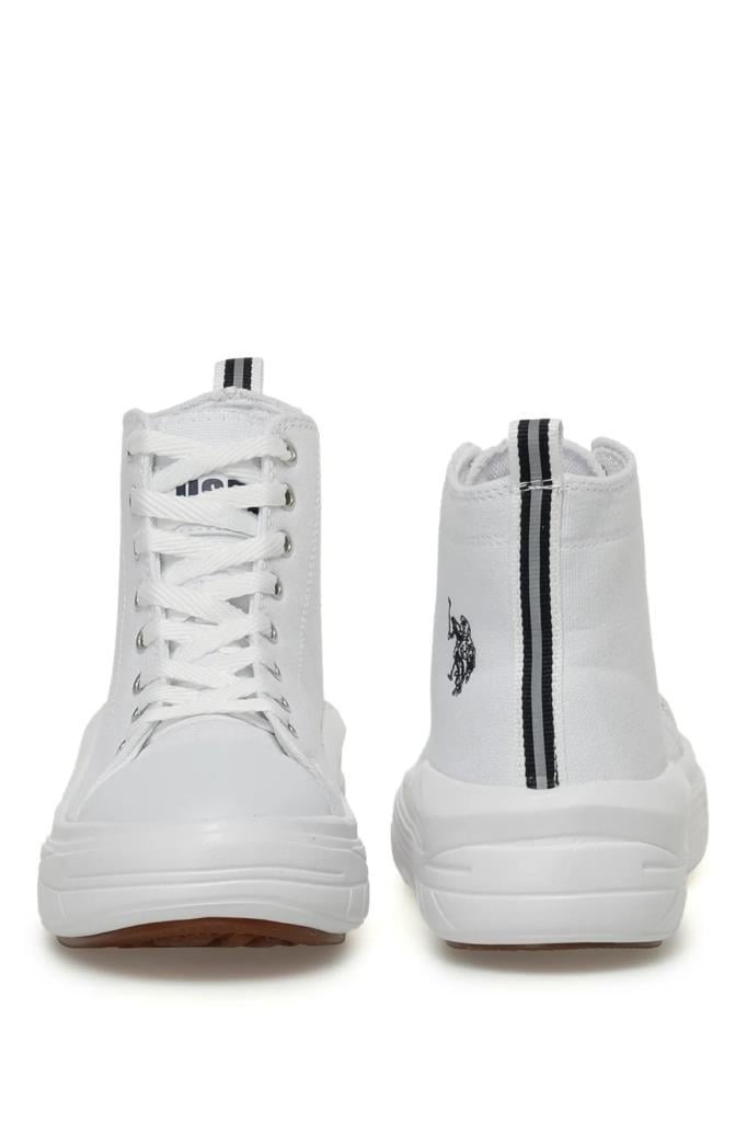 U.S.Polo Clementine Tex 3FX 101299082 White Kadın Spor Ayakkabı