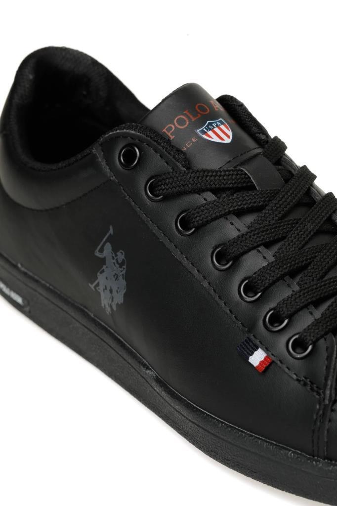 U.S.Polo Franco 3FX 101265956 Black-Black Erkek Spor Ayakkabı