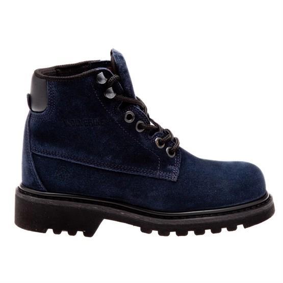 Wolverine Badlands 6 Navy Nubuk Kadın Bot