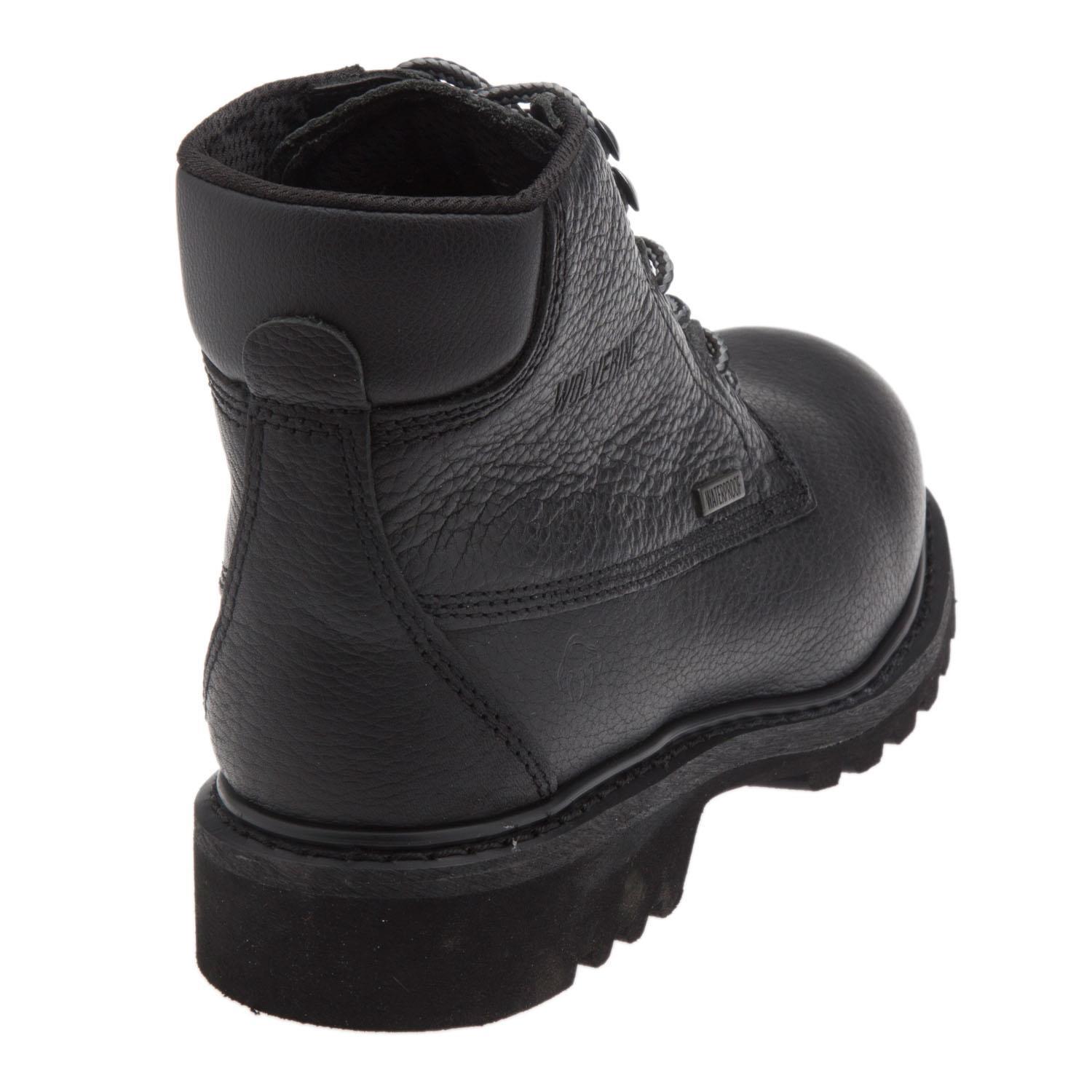 Wolverine Badlands Black Waterproof Deri Kadın Bot