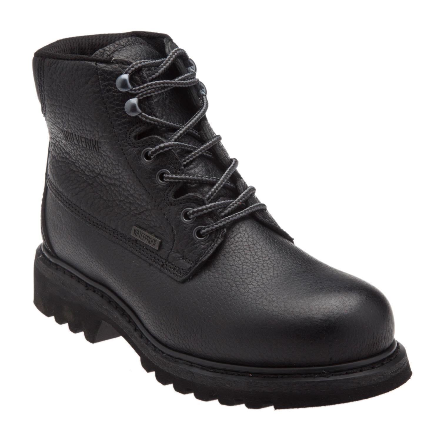 Wolverine Badlands Black Waterproof Deri Kadın Bot