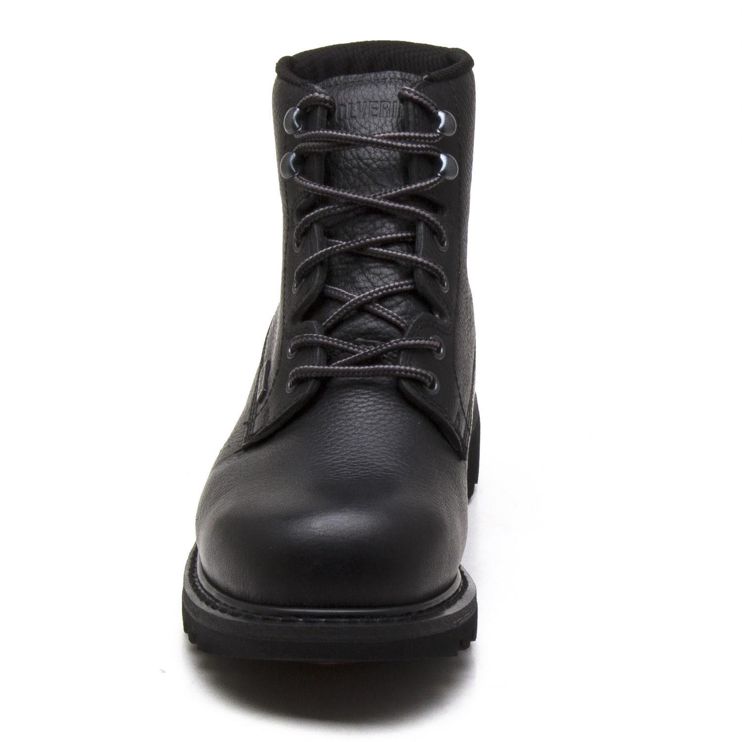 Wolverine Badlands Waterproof Black Deri Erkek Bot