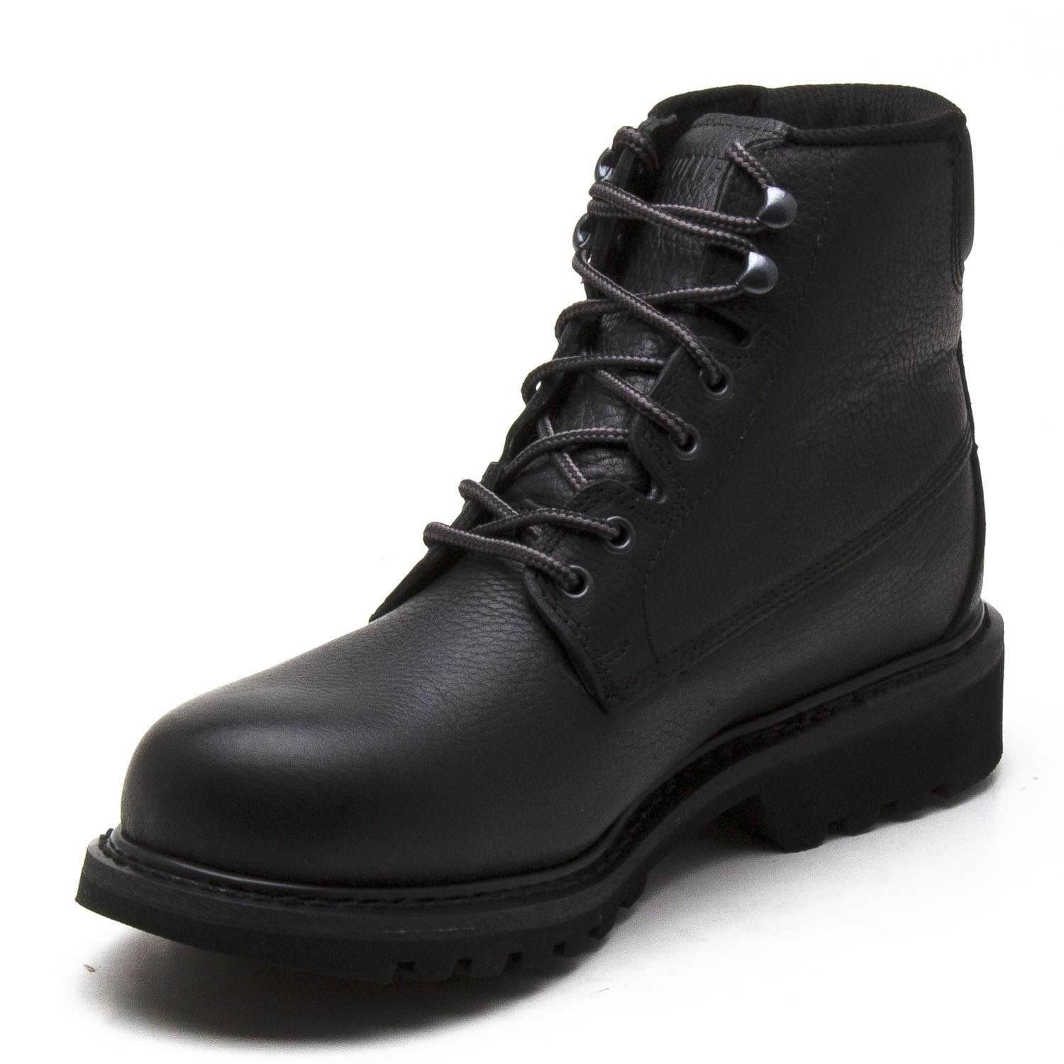 Wolverine Badlands Waterproof Black Deri Erkek Bot