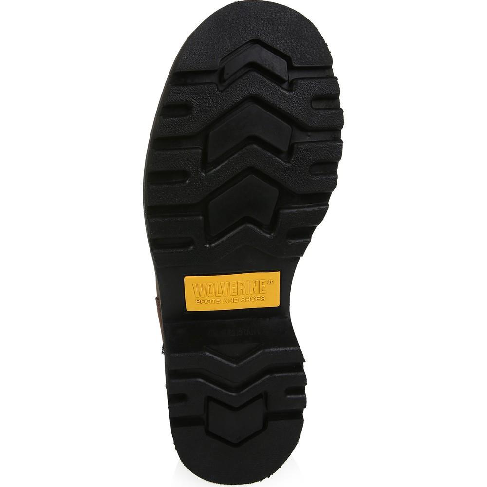 Wolverine Freiburg Dark Brown Nubuk Erkek Bot