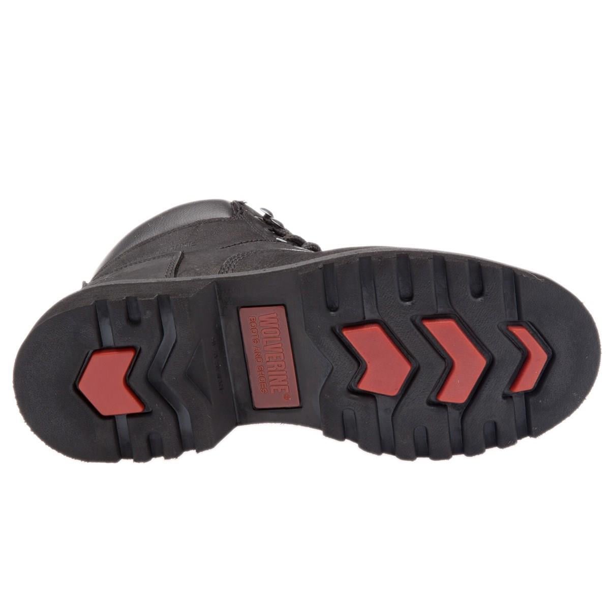 Wolverine Merlot Waterproof Black Crazy Deri Erkek Bot