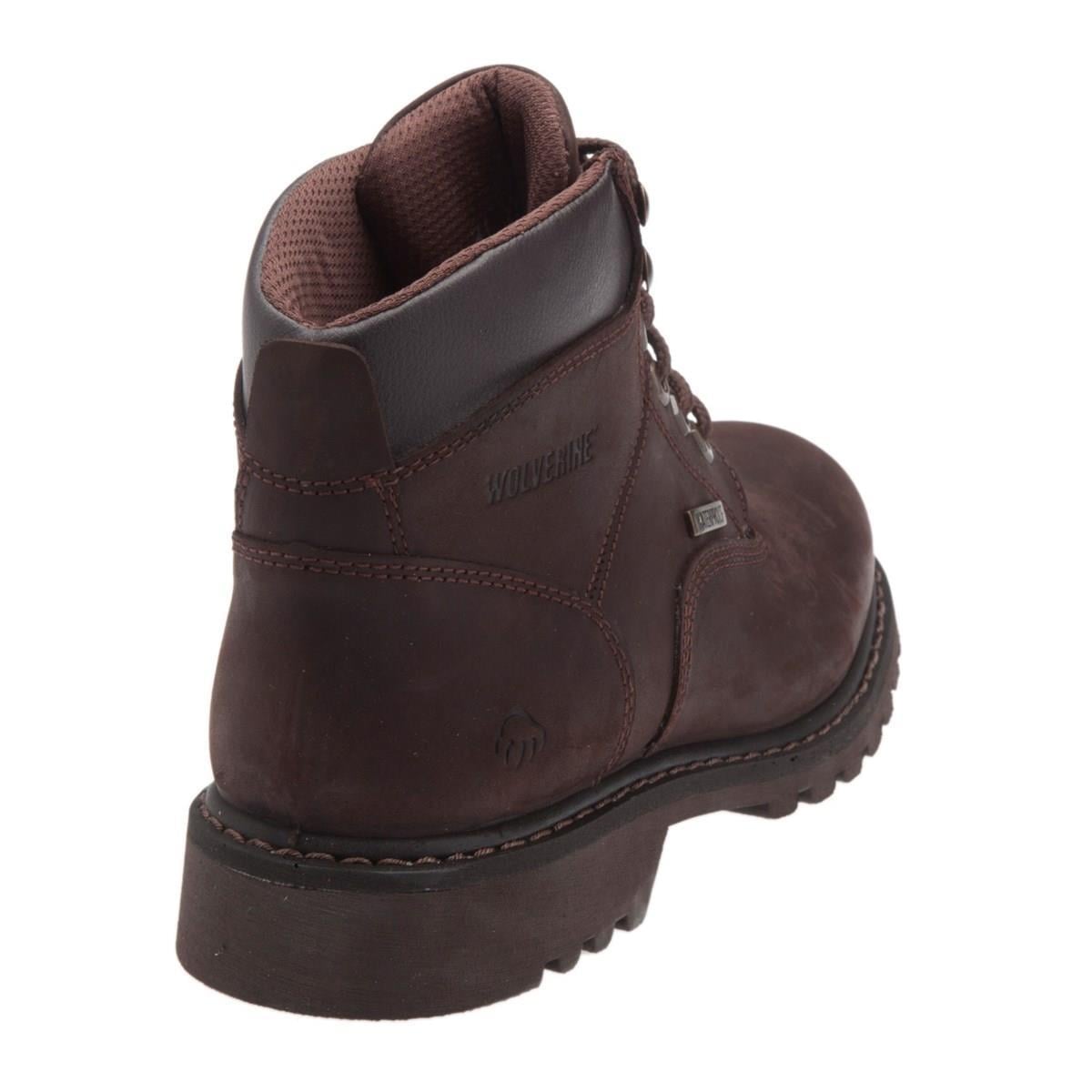 Wolverine Merlot Waterproof Brown Crazy Deri Erkek Bot
