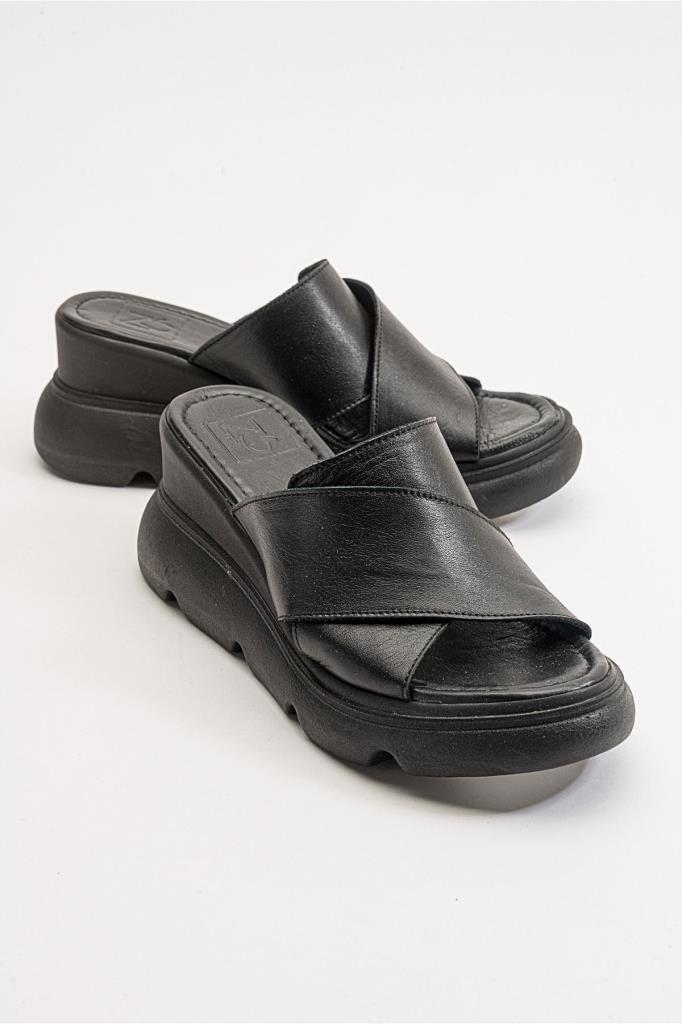 Zeyn Shoes 7673 Siyah Kadın Terlik