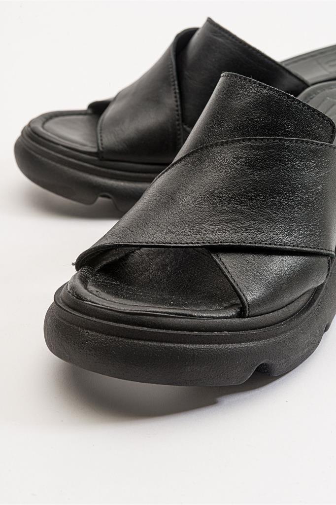 Zeyn Shoes 7673 Siyah Kadın Terlik