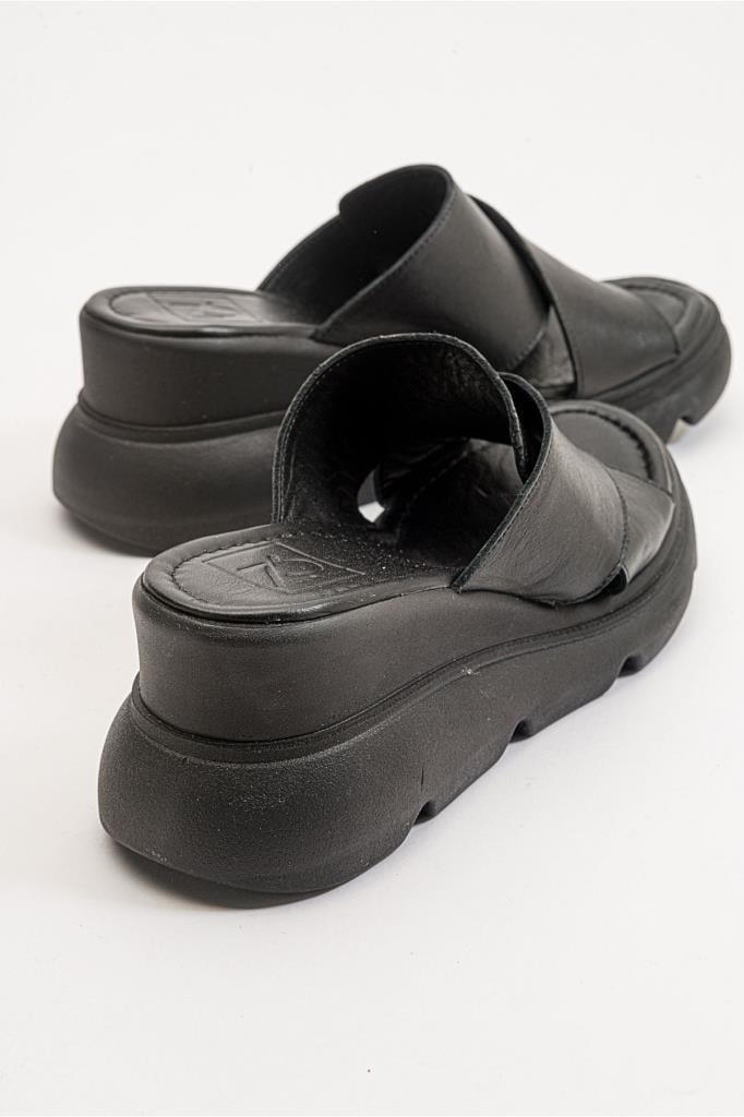 Zeyn Shoes 7673 Siyah Kadın Terlik