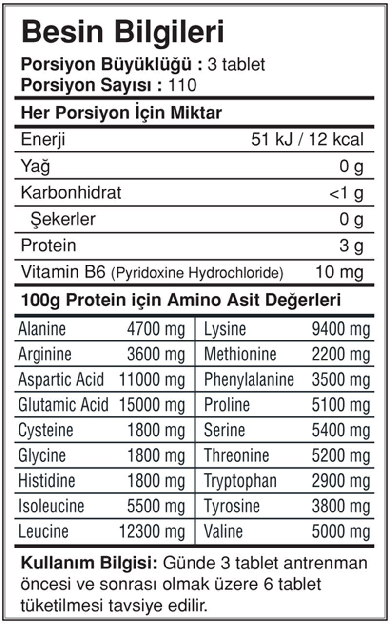 BigJoy Aminobig Amino Asit 330 TabletGC01867
