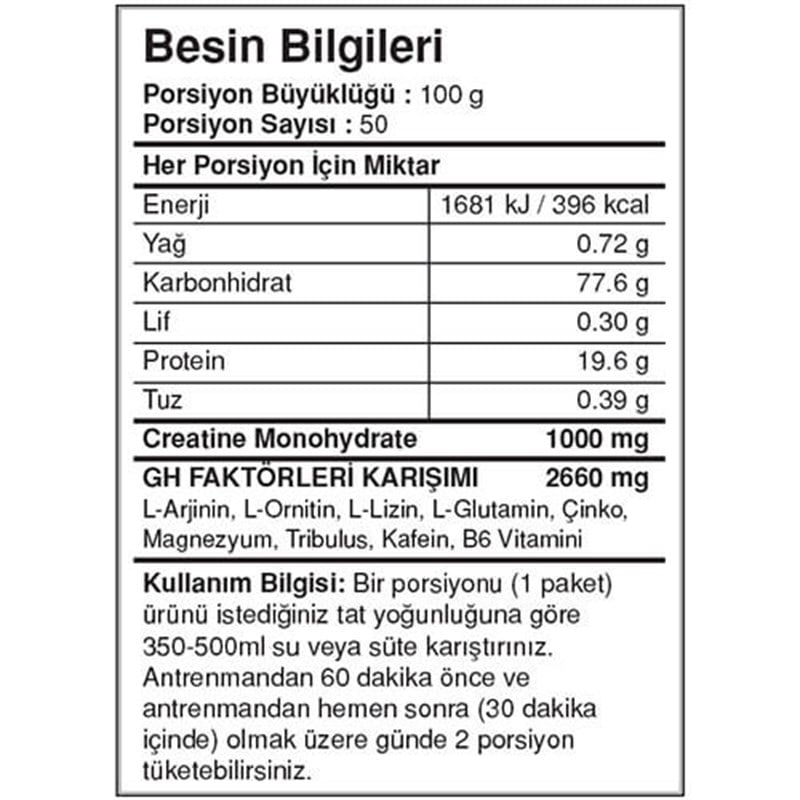 BigJoy BigMass Go Gh Factors 50 Servis 5000 grBigJoy BigMass Go Gh Factors 50 Servis