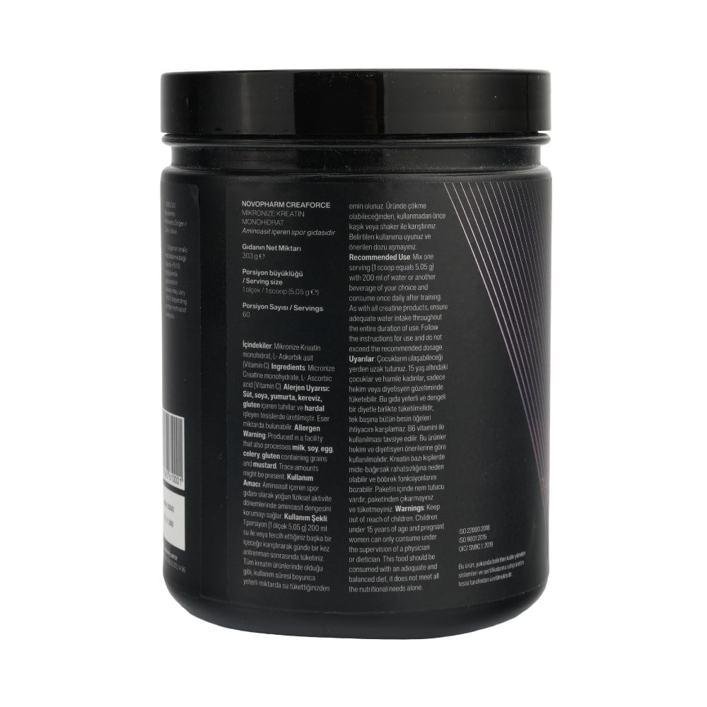 NovoPharm CreaForce Creatine Monohydrate 303 GrKreatin