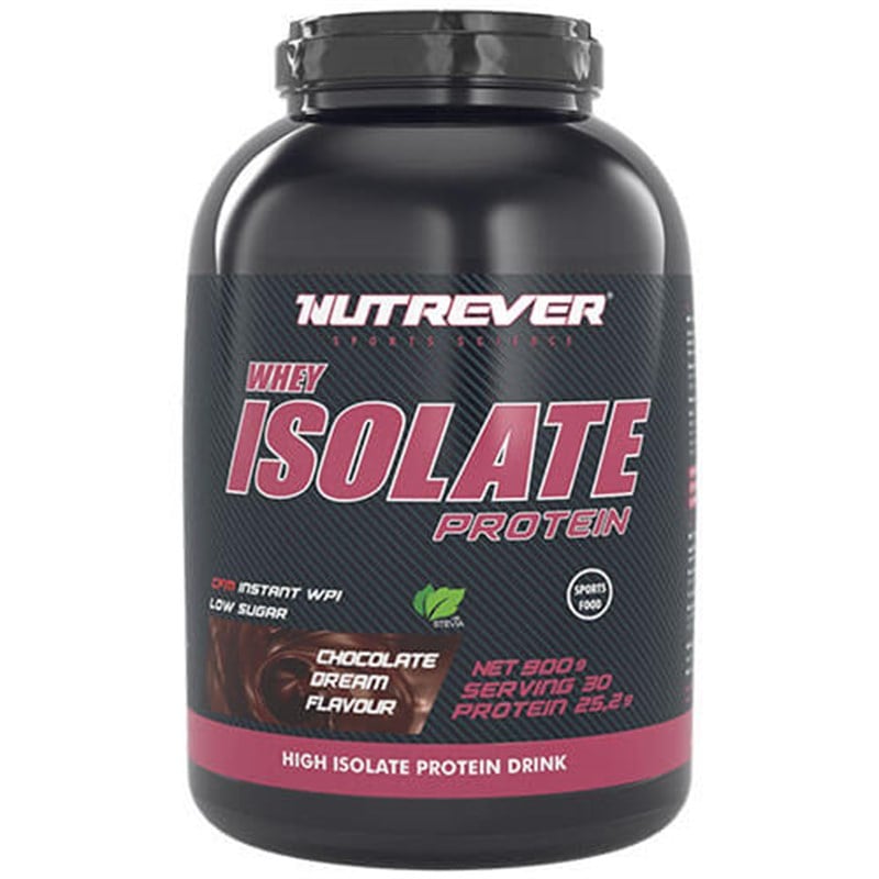 Nutrever Whey Isolate Protein 900 Gr İzole Protein Tozuİzole Protein Tozu