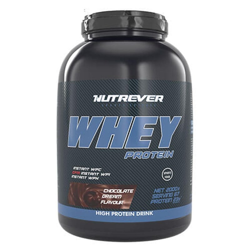 Nutrever Whey Protein 2000 Gr Protein TozuWhey Protein Tozu