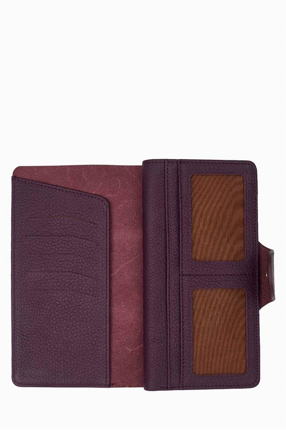 805 Unisex El Portföyü Mürdüm