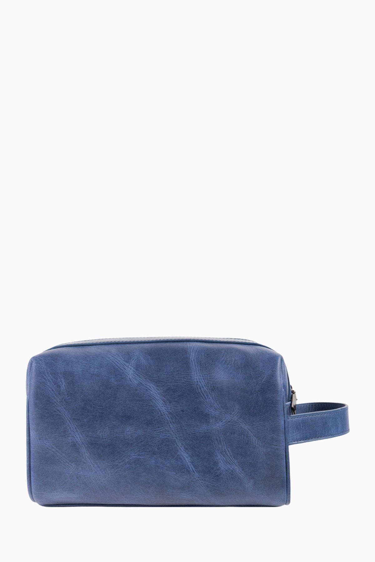 Damy Hakiki Deri Unisex El Çantası 8415 - Lacivert