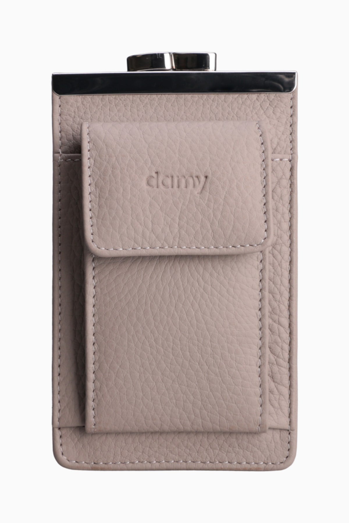 Hakiki Deri Unisex Kartlıklı Sigaralık 701 - Vizon