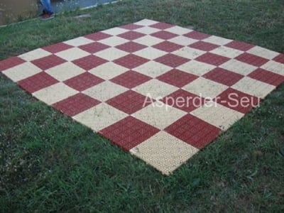 Bahçe Satrancı Altlığı - 25cm