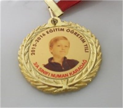 Okuma Bayramı Madalyası Resimli Madalya