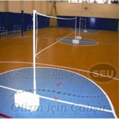 Badminton Direği ( 2 adet, seyyar, ağırlıklı )