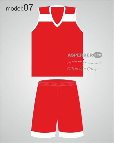 Basketbol Forma Şort takım model 07