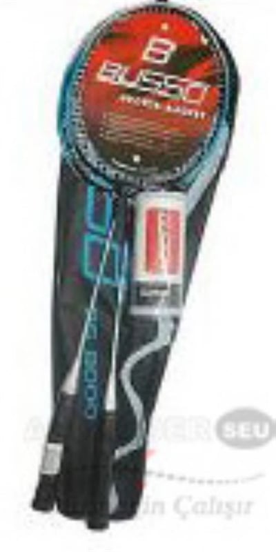 Badminton Raketi Busso BS 8000 (2 raket 3 top)