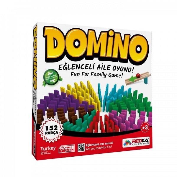 Ahşap Domino 152 Parça