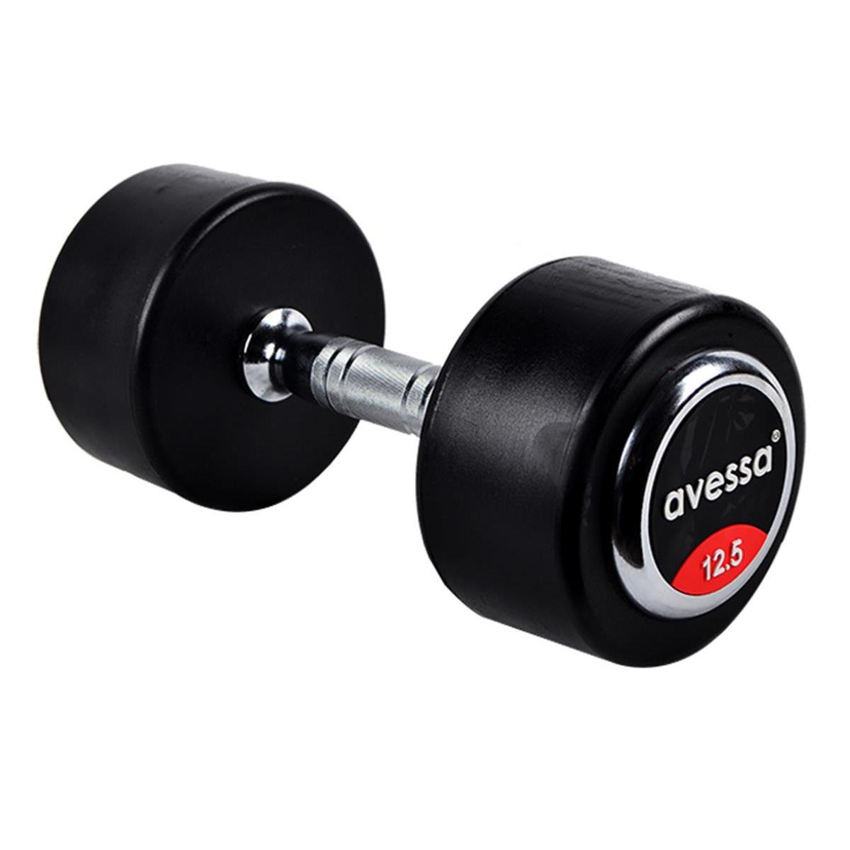Avessa 12,5 Kg Olimpik Dambıl Kauçuk Kaplı Salon Tipi