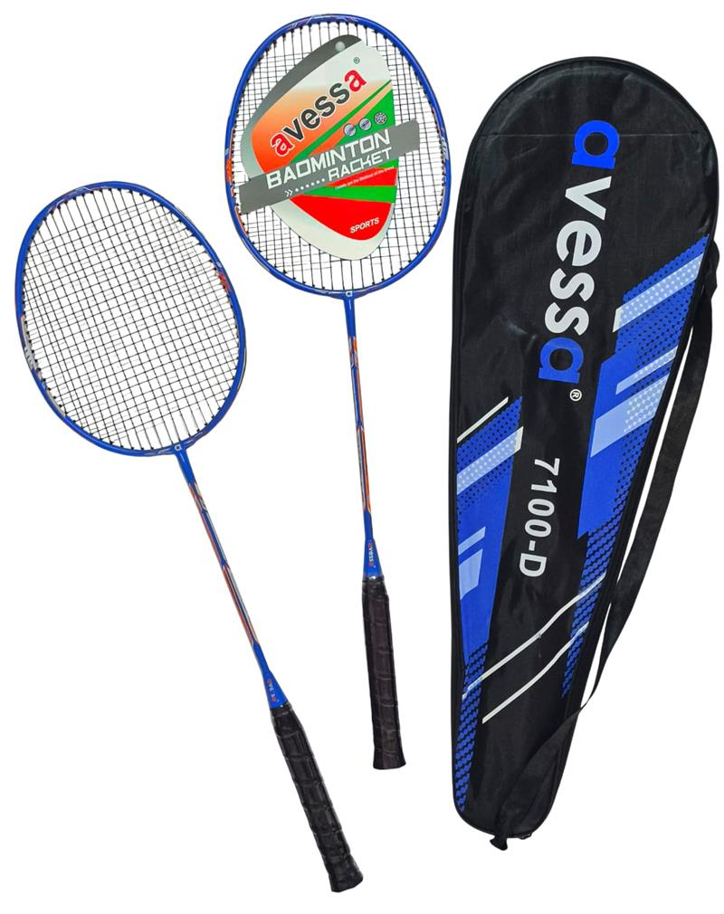 Avessa 7100-D Grafit Badmington Raketi Seti