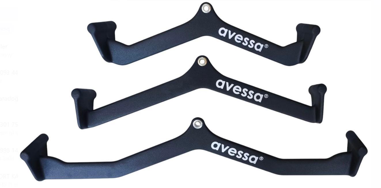 Avessa Mac-500 Mag Grıp Sırt Çekiş Bar Aparatı Seti 5li