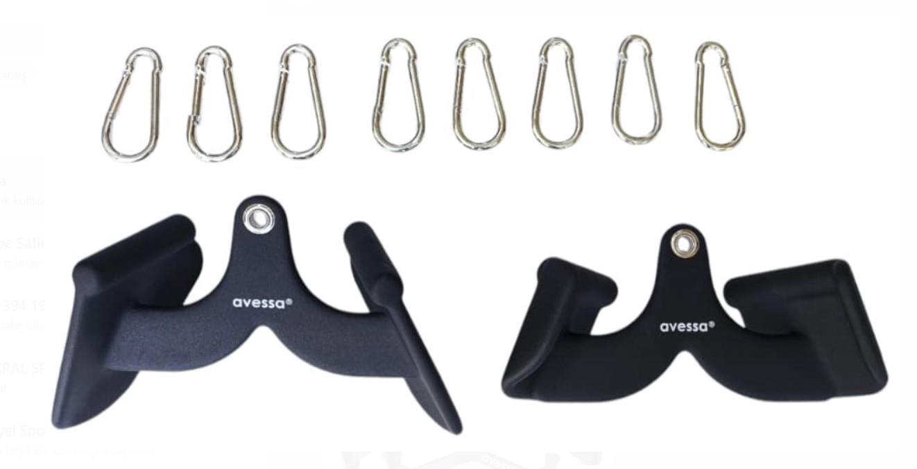 Avessa Mac-800 Mag Grip Sırt Çekiş Bar Aparatı Seti 8li
