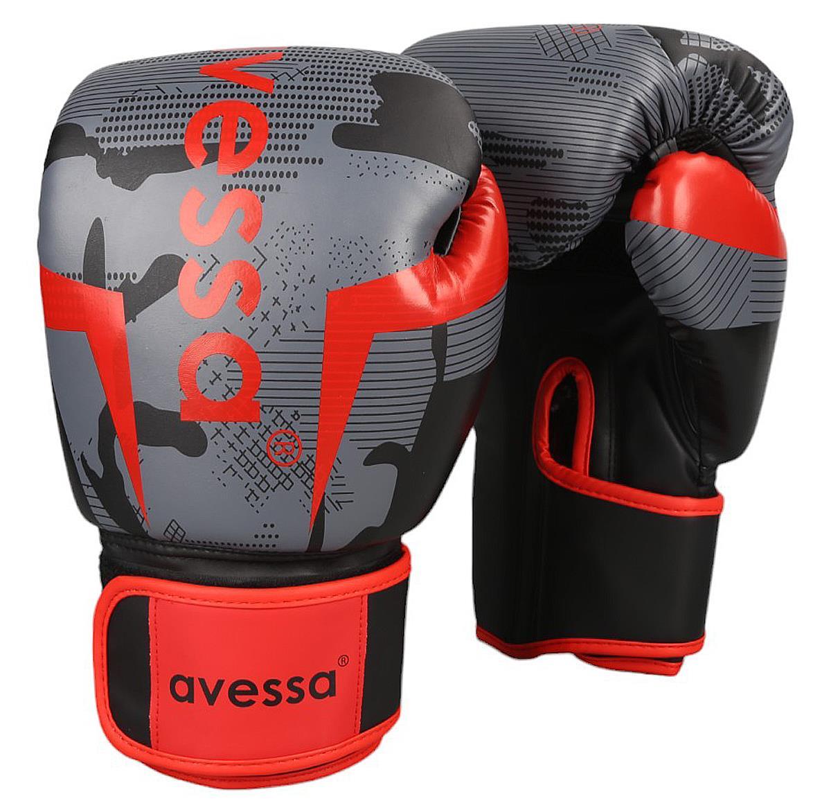 Avessa Ring-308 Boks Eldiveni Siyah 8 Oz
