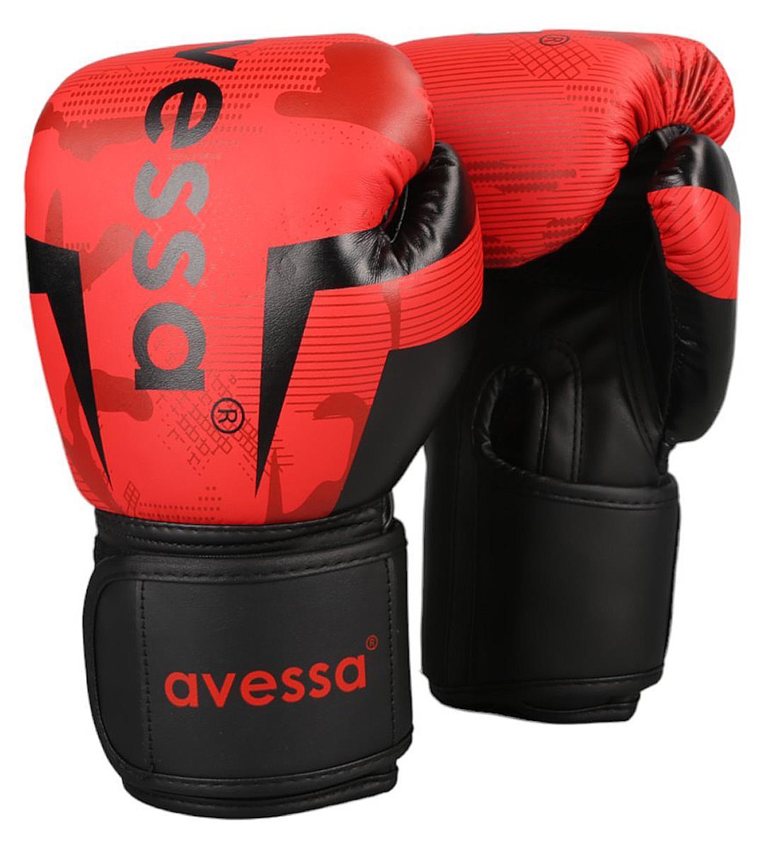 Avessa Ring-312 Boks Eldiveni Kırmızı 12 Oz