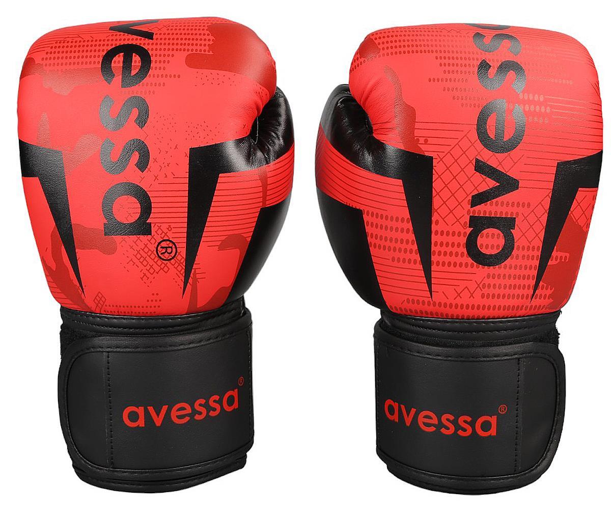 Avessa Ring-314 Boks Eldiveni Kırmızı 14 Oz