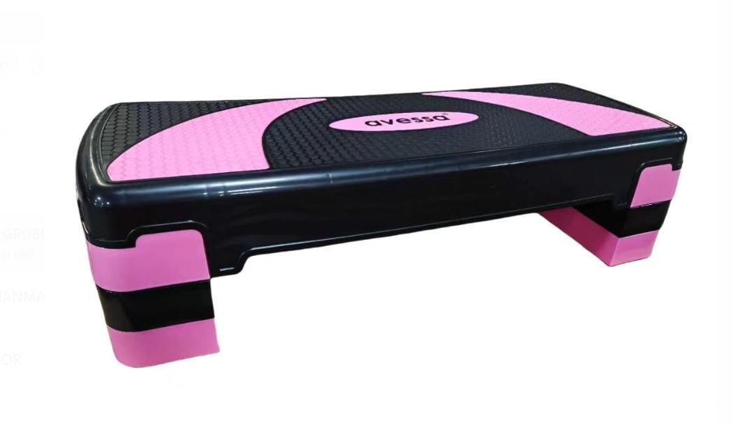 Avessa Step-300 Step Tahtası Pembe 3 Kademeli