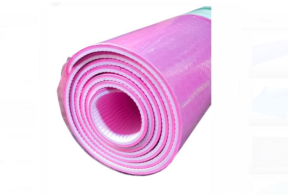 Avessa Tpe-40 Çift Renk Tpe Pilates Minderi Pembe