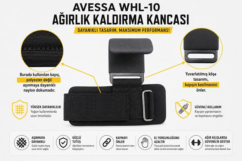 Avessa Wlh-10 Dambıl Çalışma Aleti Bilek Sargılı Çift