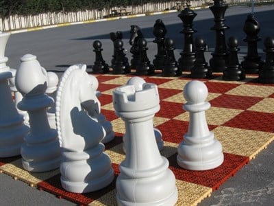 Bahçe Satranç Takımı imalatı - Şah 81cm