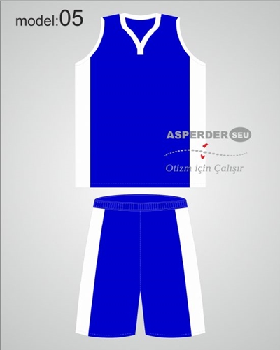 Basketbol Forma Şort takım model 05